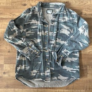 Camo Shacket